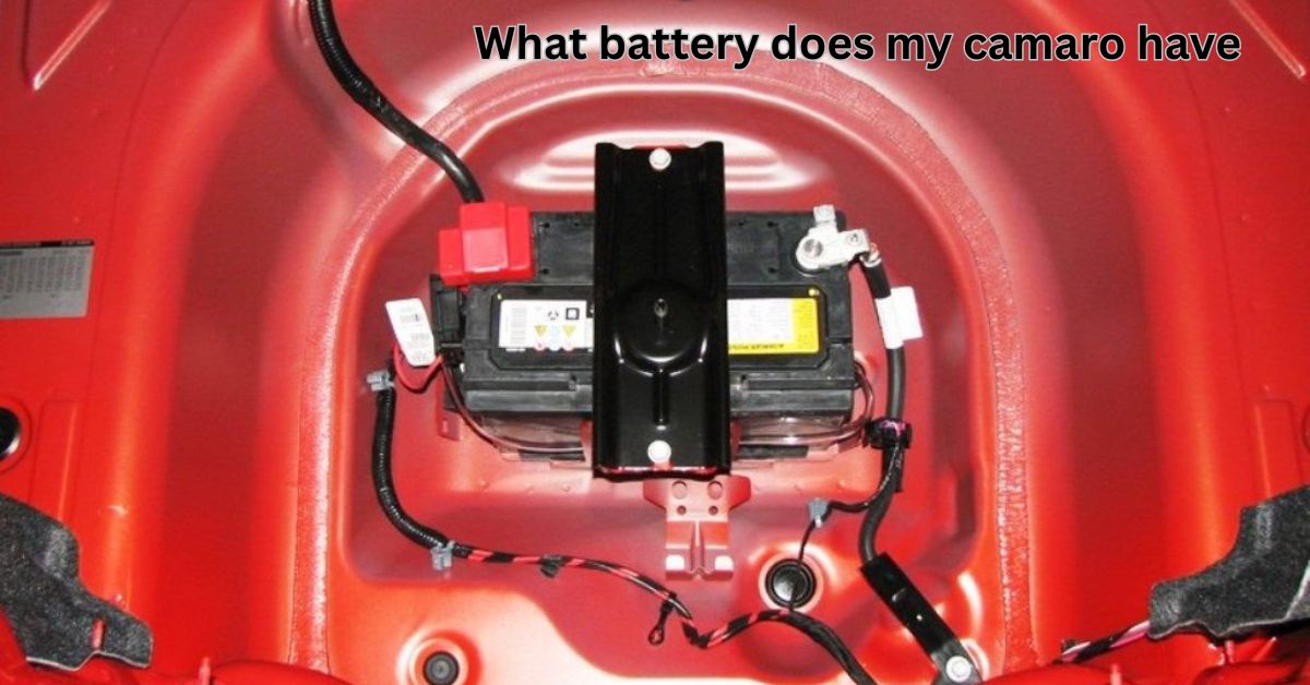 what battery does my camaro have