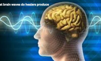 What brain waves do healers produce