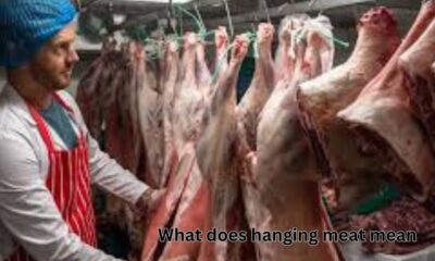 what does hanging meat mean