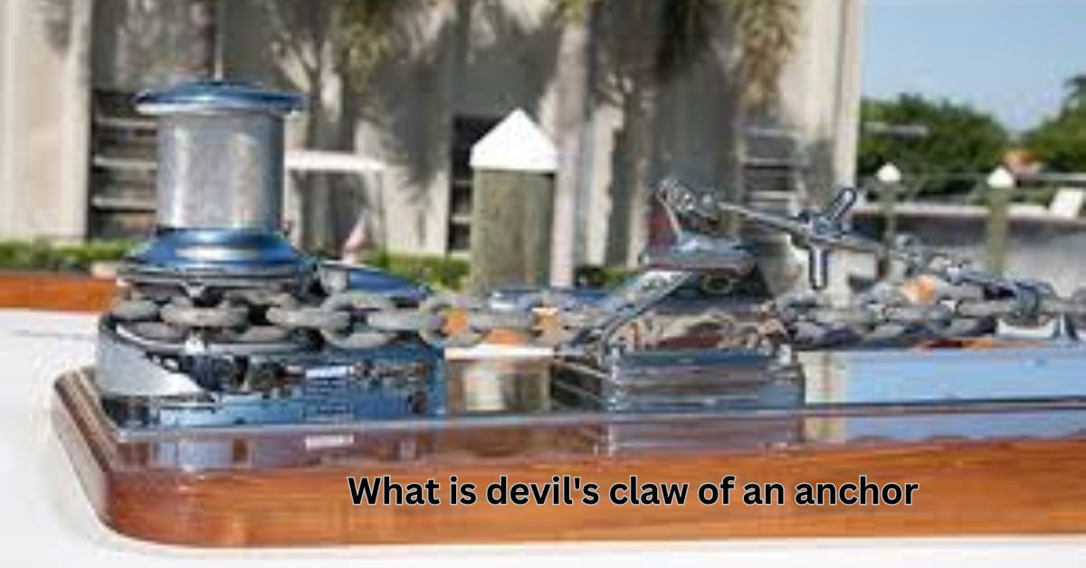 what is devil's claw of an anchor