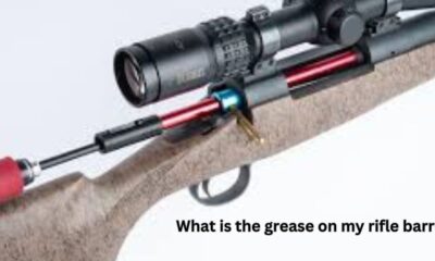 What is the grease on my rifle barrel