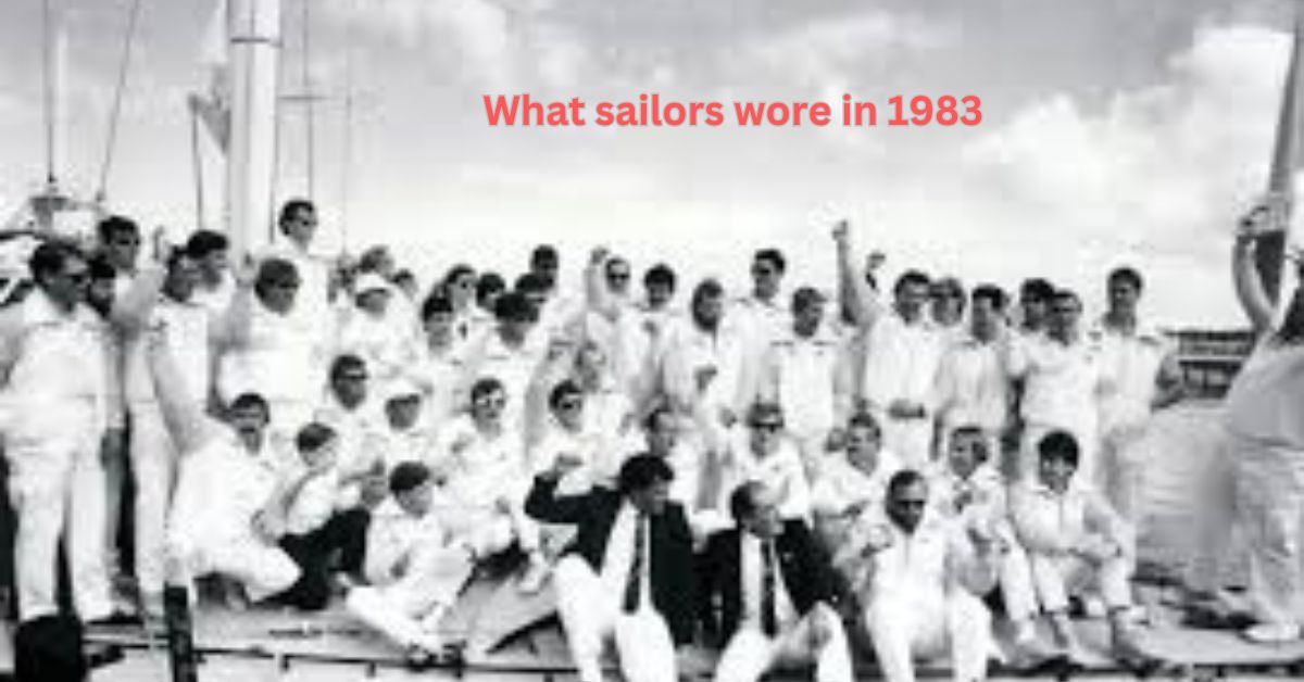 what sailors wore in 1983