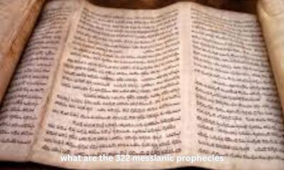 what are the 322 messianic prophecies