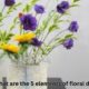 what are the 5 elements of floral design