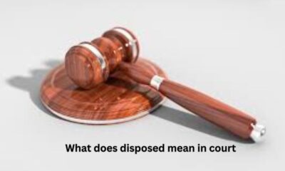 what does disposed mean in court