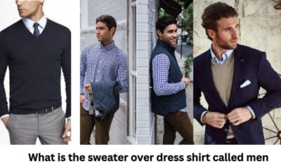 what is the sweater over dress shirt called men