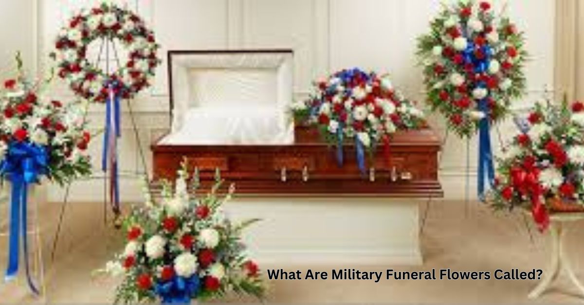 What Are Military Funeral Flowers Called?