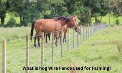 What is hog wire fence used for farming?