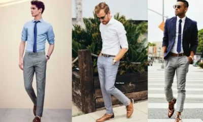 what shoes to wear with grey pants