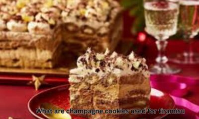 what are champagne cookies used for tiramisu