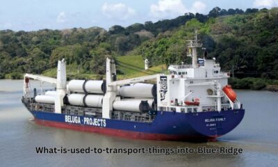 what-is-used-to-transport-things-into-blue-ridge