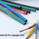 what size heatshrink for 2 gauge wire