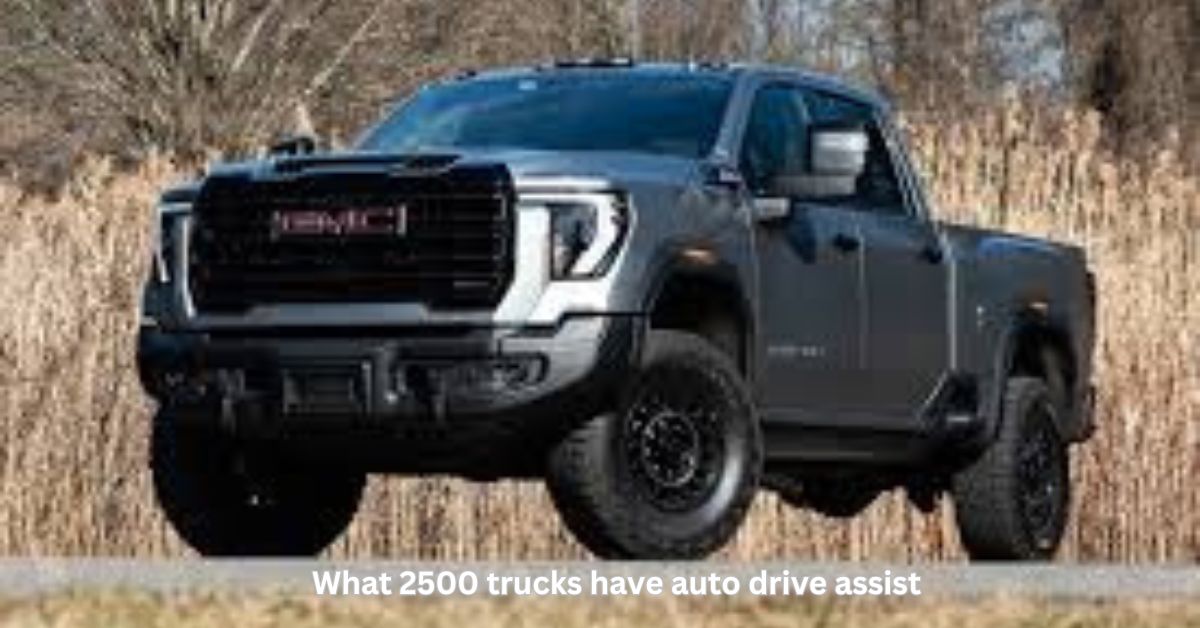 what 2500 trucks have auto drive assist